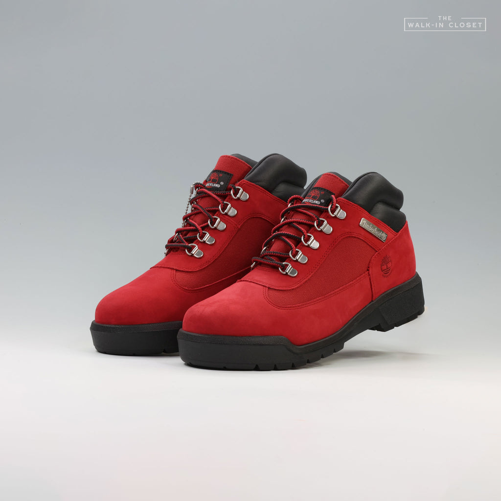 TIMBERLAND WATERPROOF FIELD BOOT "DARK RED PREMIUM" - TB0A6DSWEQ1