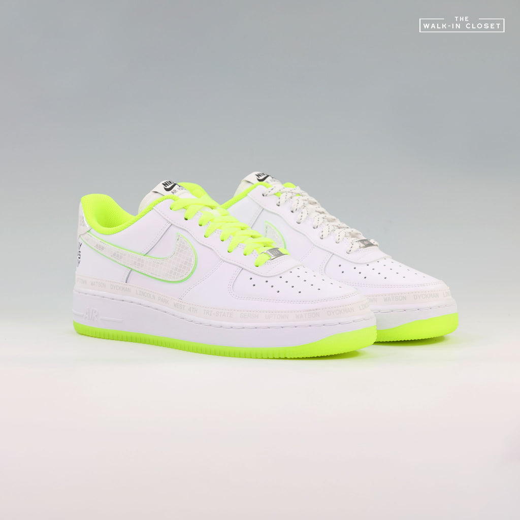 NIKE AIR FORCE 1 LOW 'NY VS. NY' MENS SNEAKERS - IR1982-100
