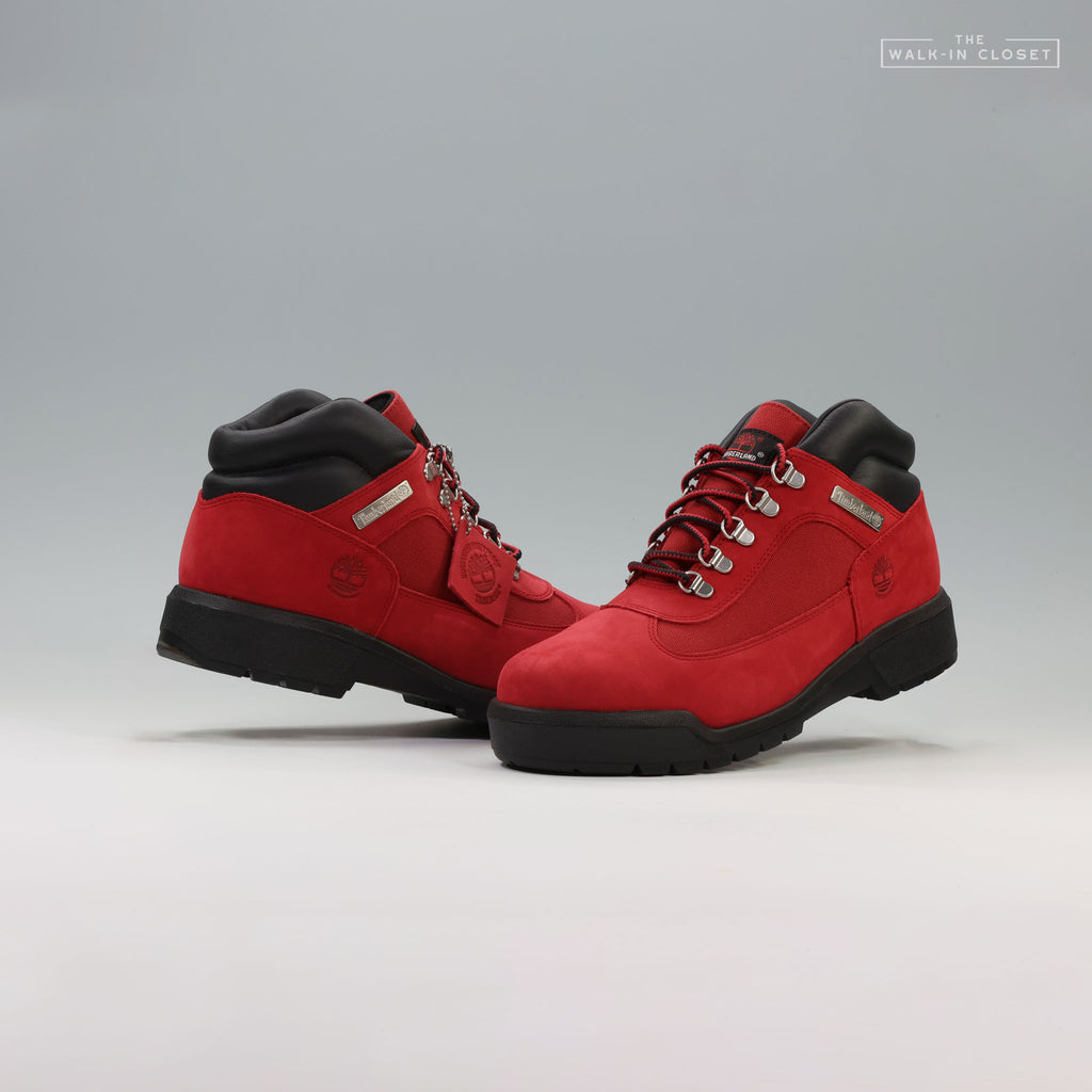 TIMBERLAND WATERPROOF FIELD BOOT "DARK RED PREMIUM" - TB0A6DSWEQ1