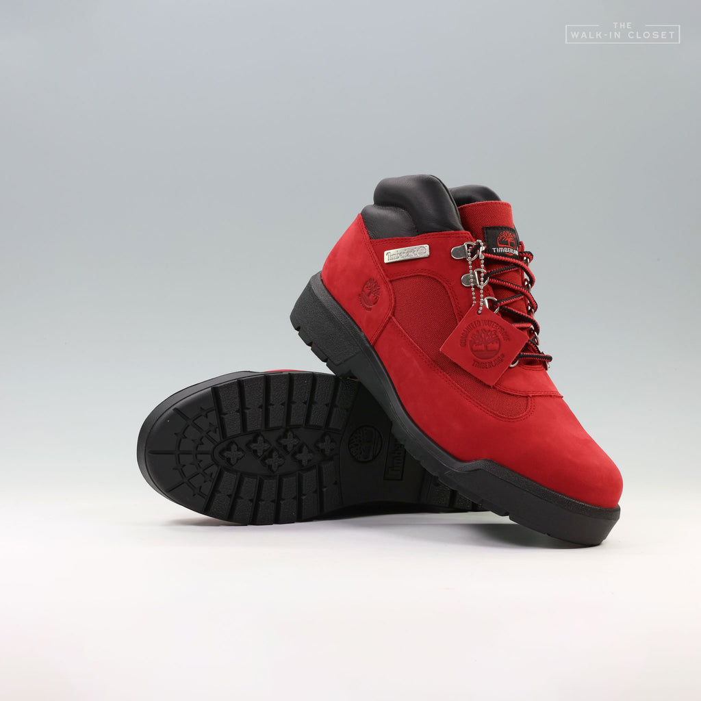 TIMBERLAND WATERPROOF FIELD BOOT "DARK RED PREMIUM" - TB0A6DSWEQ1