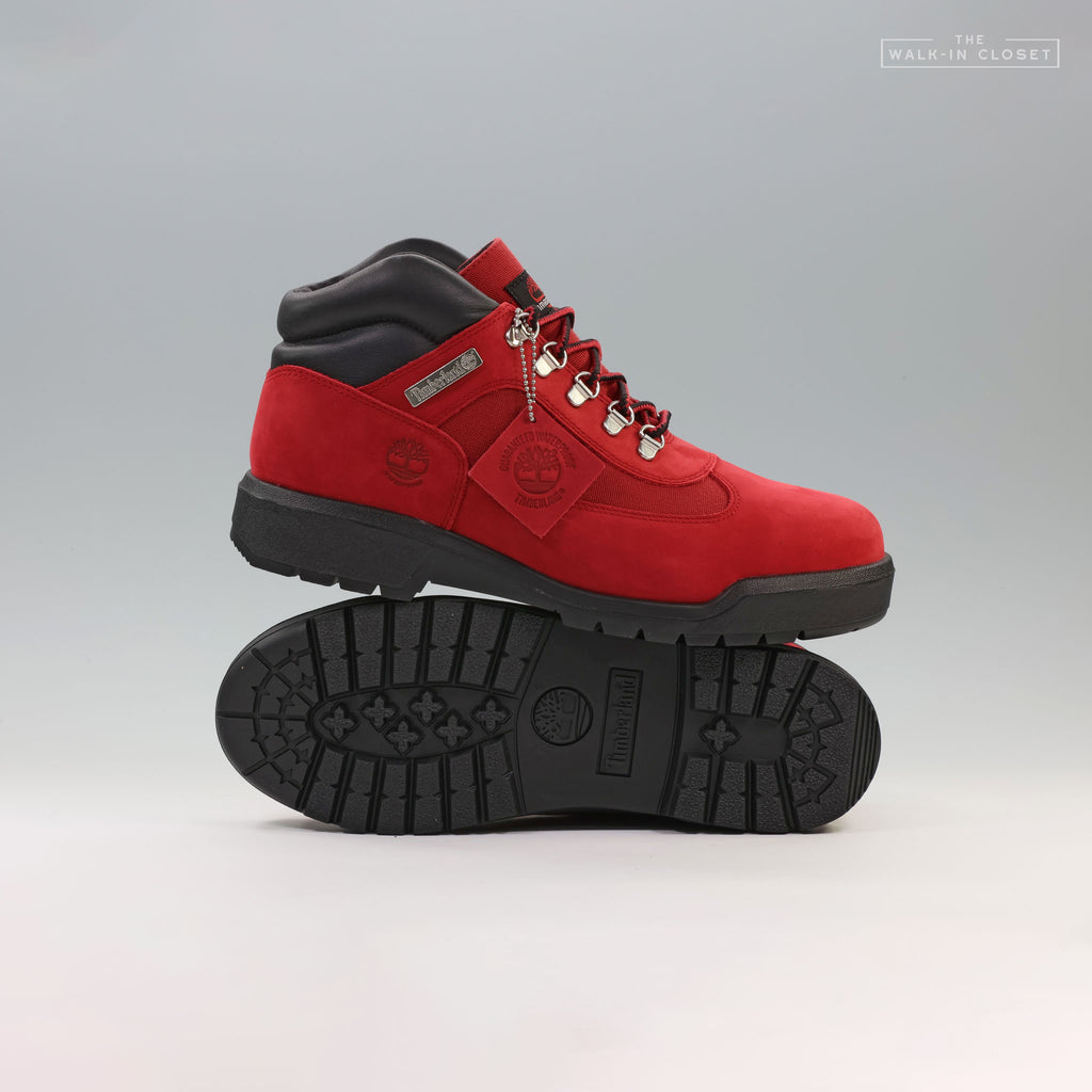 TIMBERLAND WATERPROOF FIELD BOOT "DARK RED PREMIUM" - TB0A6DSWEQ1