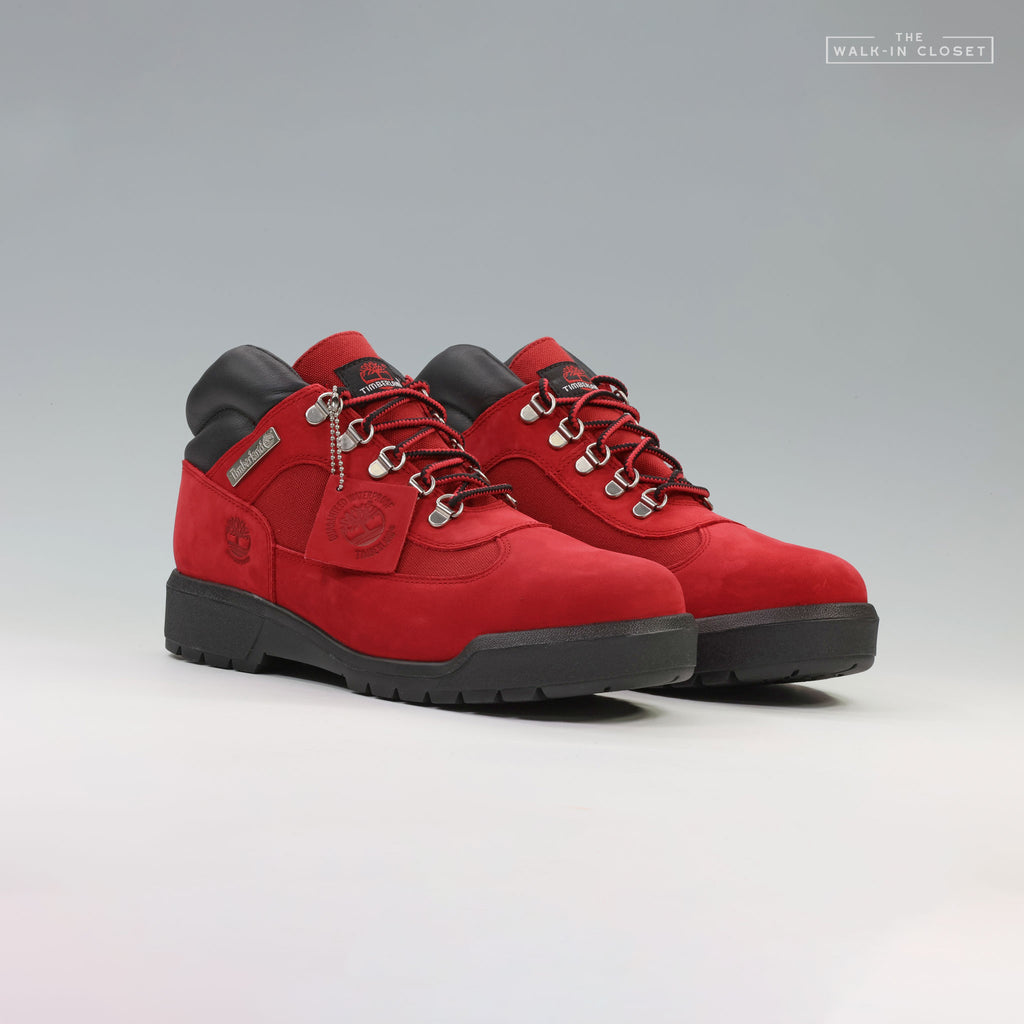 TIMBERLAND WATERPROOF FIELD BOOT "DARK RED PREMIUM" - TB0A6DSWEQ1