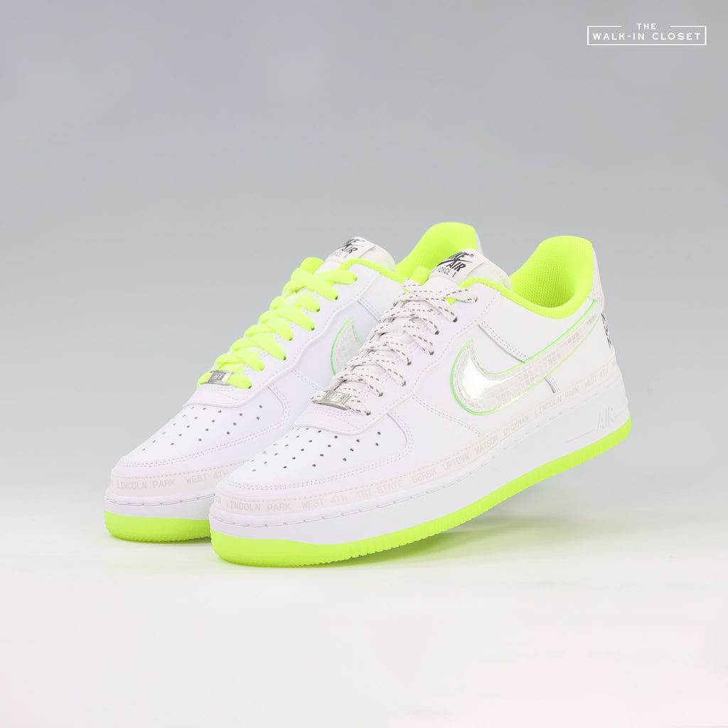 NIKE AIR FORCE 1 LOW 'NY VS. NY' MENS SNEAKERS - IR1982-100