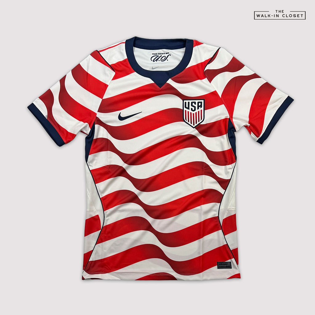 NIKE ‘USMNT’ USA 2026 STADIUM HOME MENS DRI-FIT SOCCER REPLICA JERSEY