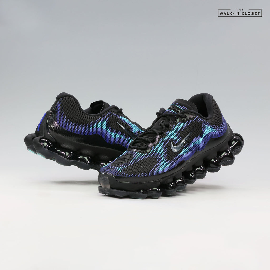 NIKE AIR LIQUID MAX 'BLACK AND RADIANT BLUE' MENS SNEAKERS -  IQ7634-004