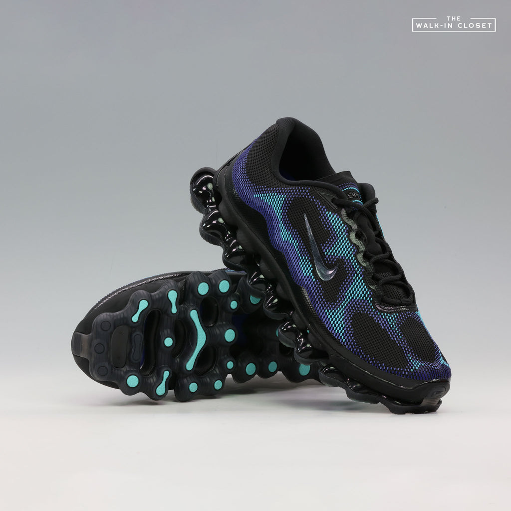 NIKE AIR LIQUID MAX 'BLACK AND RADIANT BLUE' MENS SNEAKERS -  IQ7634-004