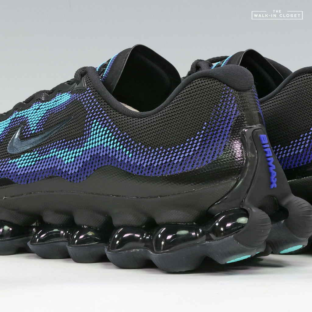 NIKE AIR LIQUID MAX 'BLACK AND RADIANT BLUE' MENS SNEAKERS -  IQ7634-004