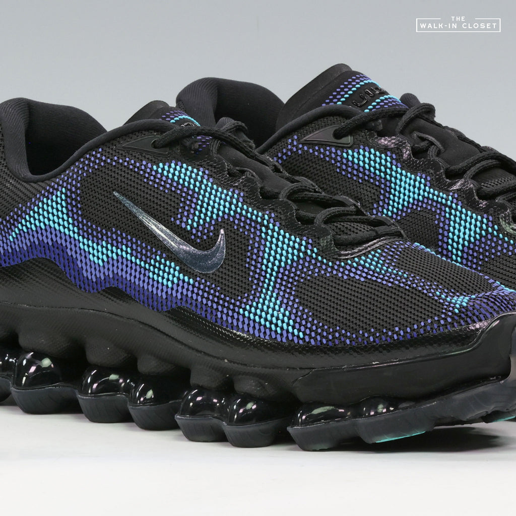 NIKE AIR LIQUID MAX 'BLACK AND RADIANT BLUE' MENS SNEAKERS -  IQ7634-004