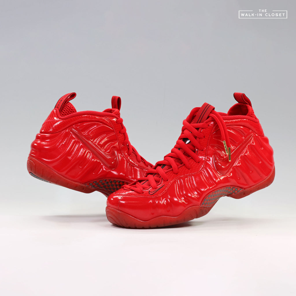 NIKE AIR FOAMPOSITE PRO 'GYM RED' MENS SNEAKERS - HF0794-600
