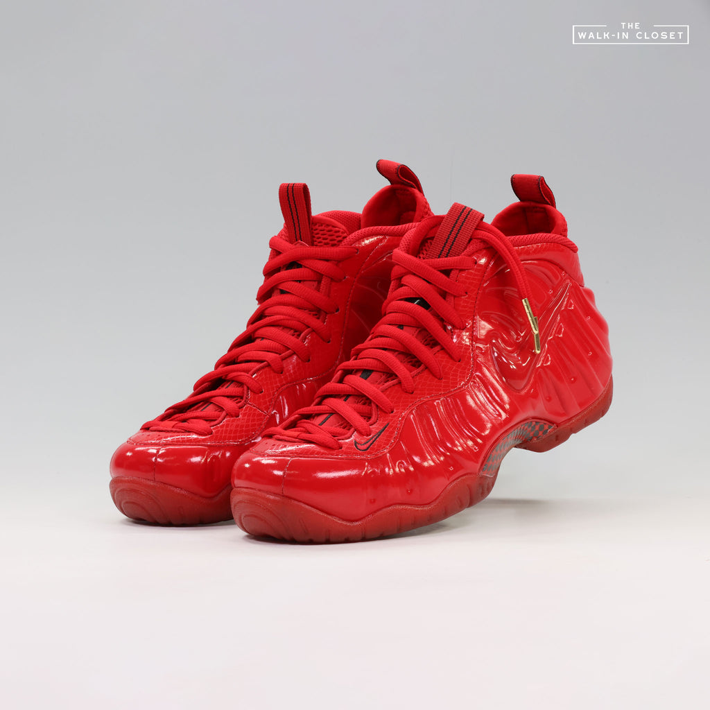 NIKE AIR FOAMPOSITE PRO 'GYM RED' MENS SNEAKERS - HF0794-600