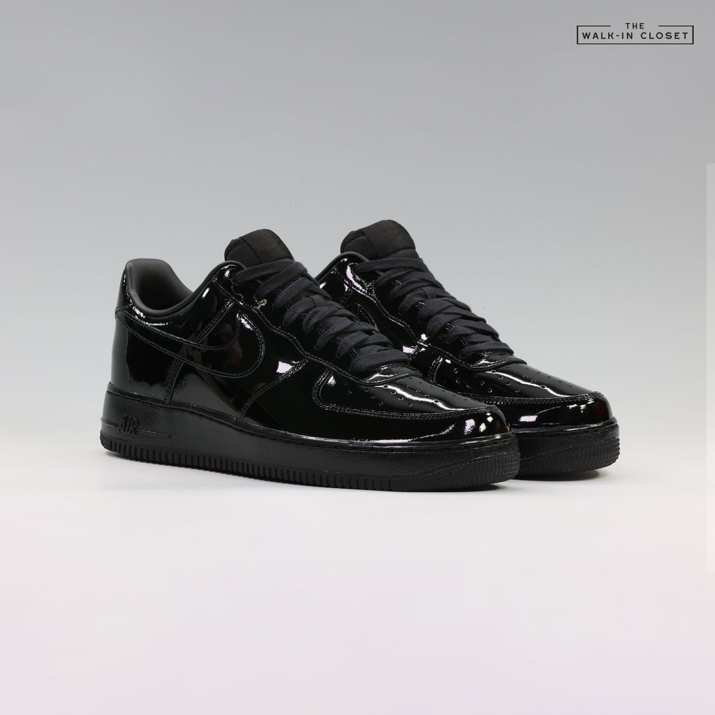 NIKE AIR FORCE 1 '07 PATENT LEATHER MENS SNEAKERS - IV2857-010
