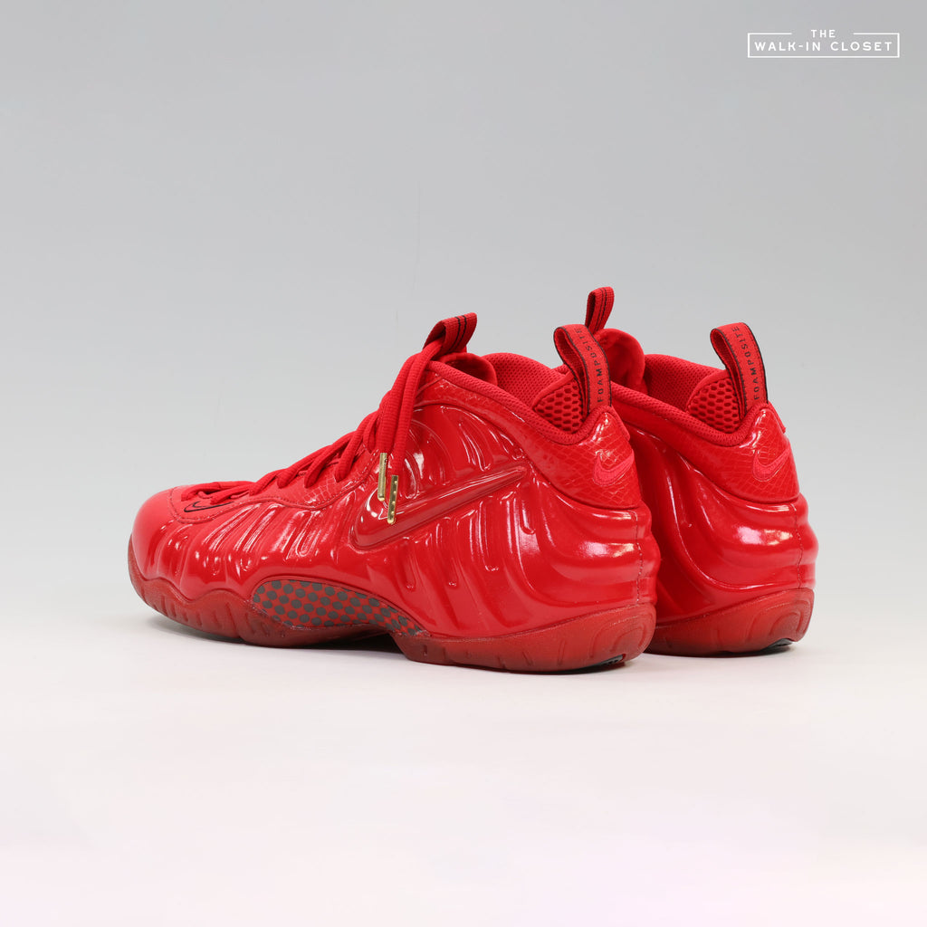 NIKE AIR FOAMPOSITE PRO 'GYM RED' MENS SNEAKERS - HF0794-600