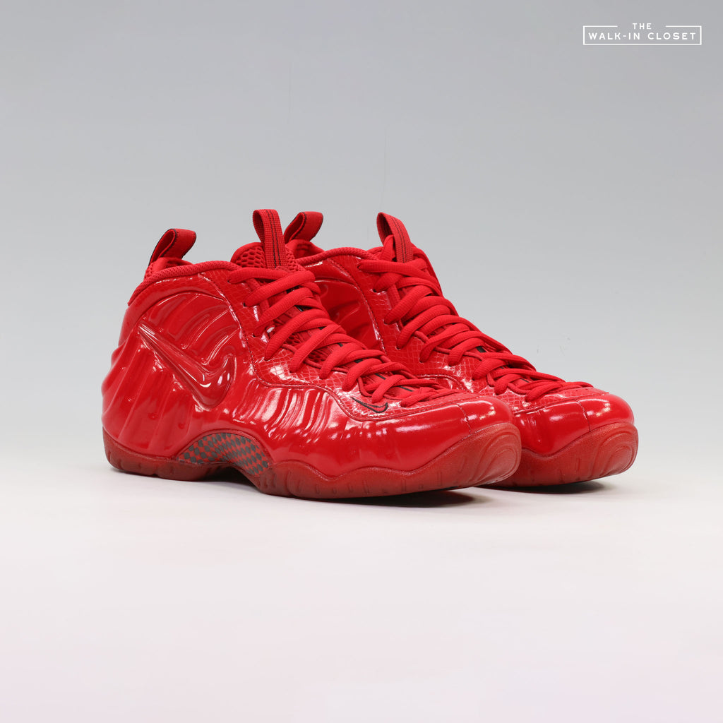 NIKE AIR FOAMPOSITE PRO 'GYM RED' MENS SNEAKERS - HF0794-600
