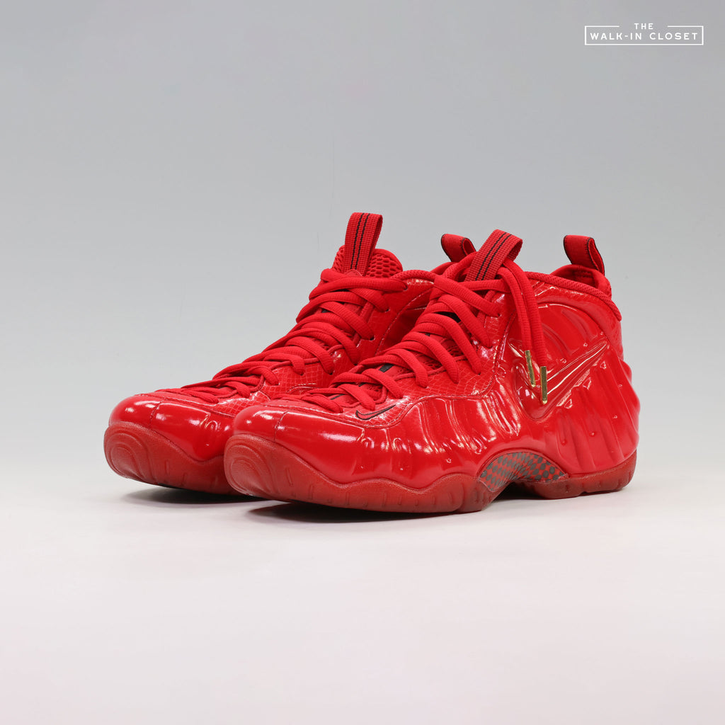 NIKE AIR FOAMPOSITE PRO 'GYM RED' MENS SNEAKERS - HF0794-600