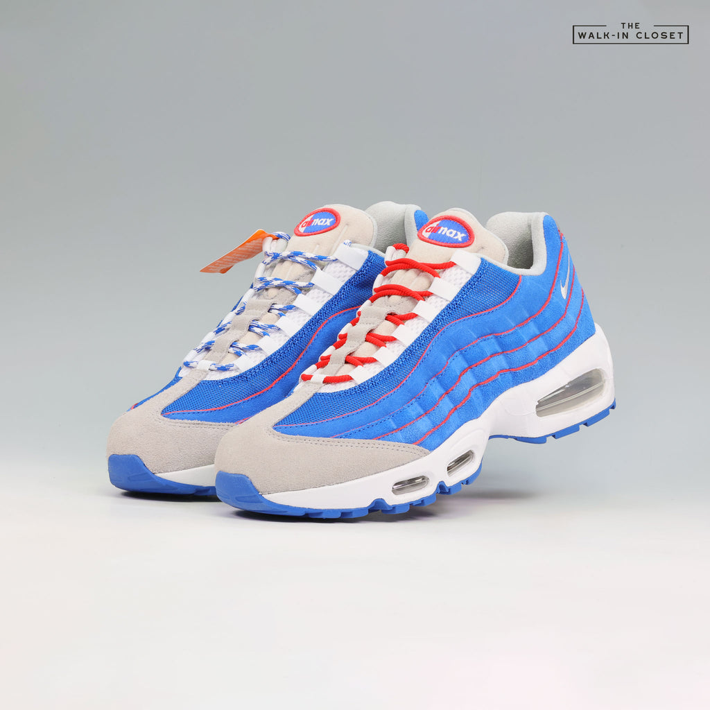 NIKE AIR MAX 95 BIG BUBBLE 'BLUE SAPPHIRE' MENS SNEAKERS - IR1944-400