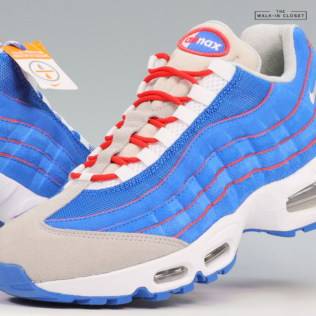 NIKE AIR MAX 95 BIG BUBBLE 'BLUE SAPPHIRE' MENS SNEAKERS - IR1944-400
