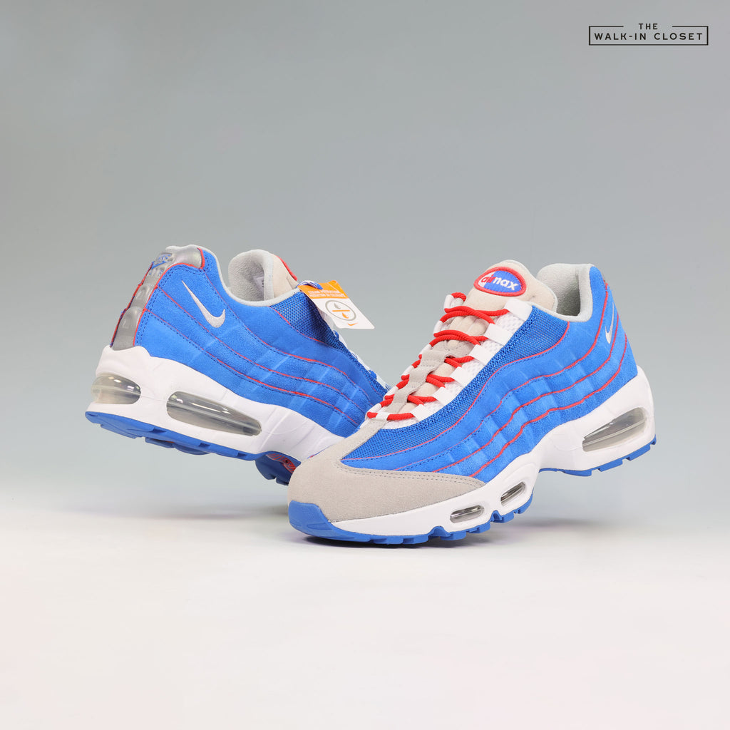 NIKE AIR MAX 95 BIG BUBBLE 'BLUE SAPPHIRE' MENS SNEAKERS - IR1944-400