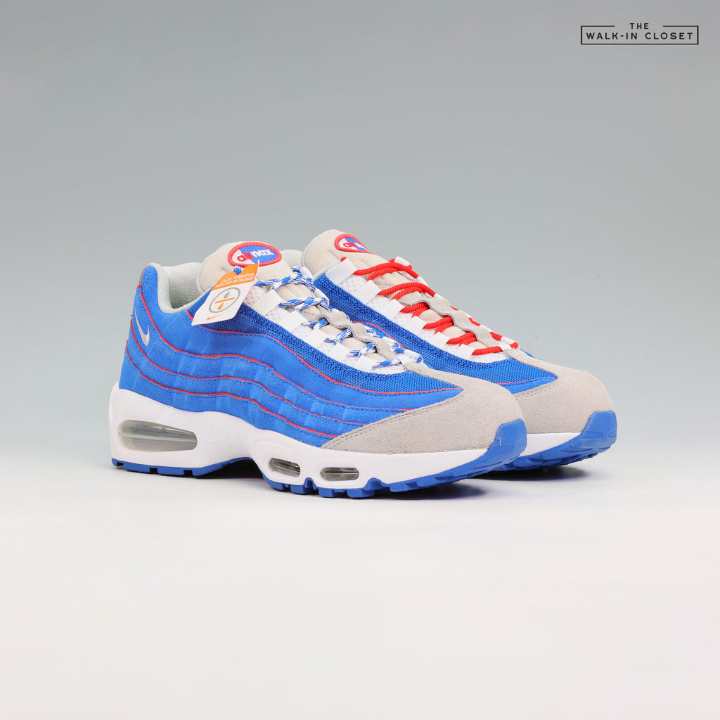 NIKE AIR MAX 95 BIG BUBBLE 'BLUE SAPPHIRE' MENS SNEAKERS - IR1944-400
