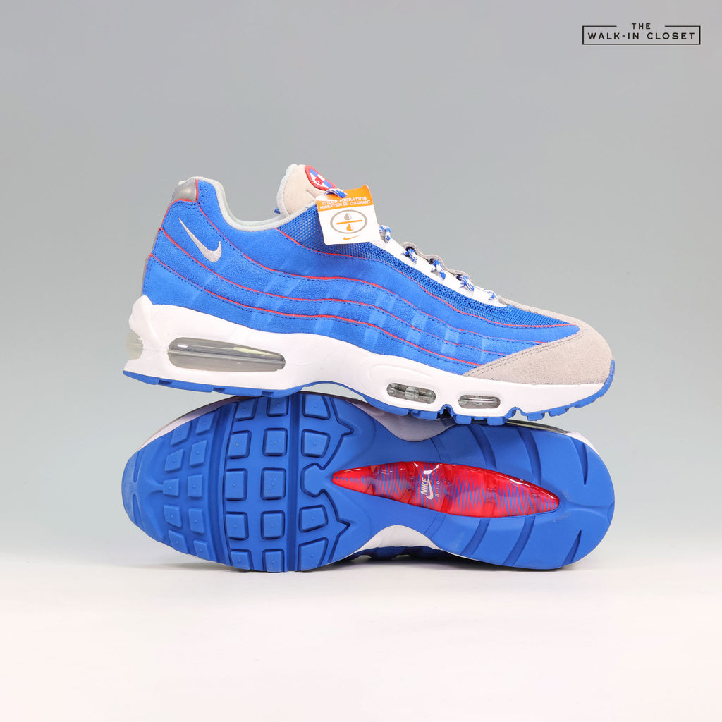 NIKE AIR MAX 95 BIG BUBBLE 'BLUE SAPPHIRE' MENS SNEAKERS - IR1944-400