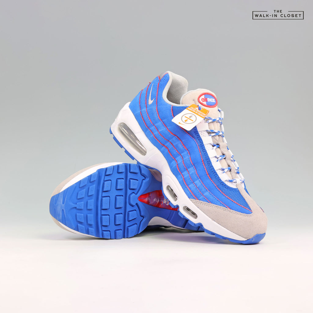 NIKE AIR MAX 95 BIG BUBBLE 'BLUE SAPPHIRE' MENS SNEAKERS - IR1944-400