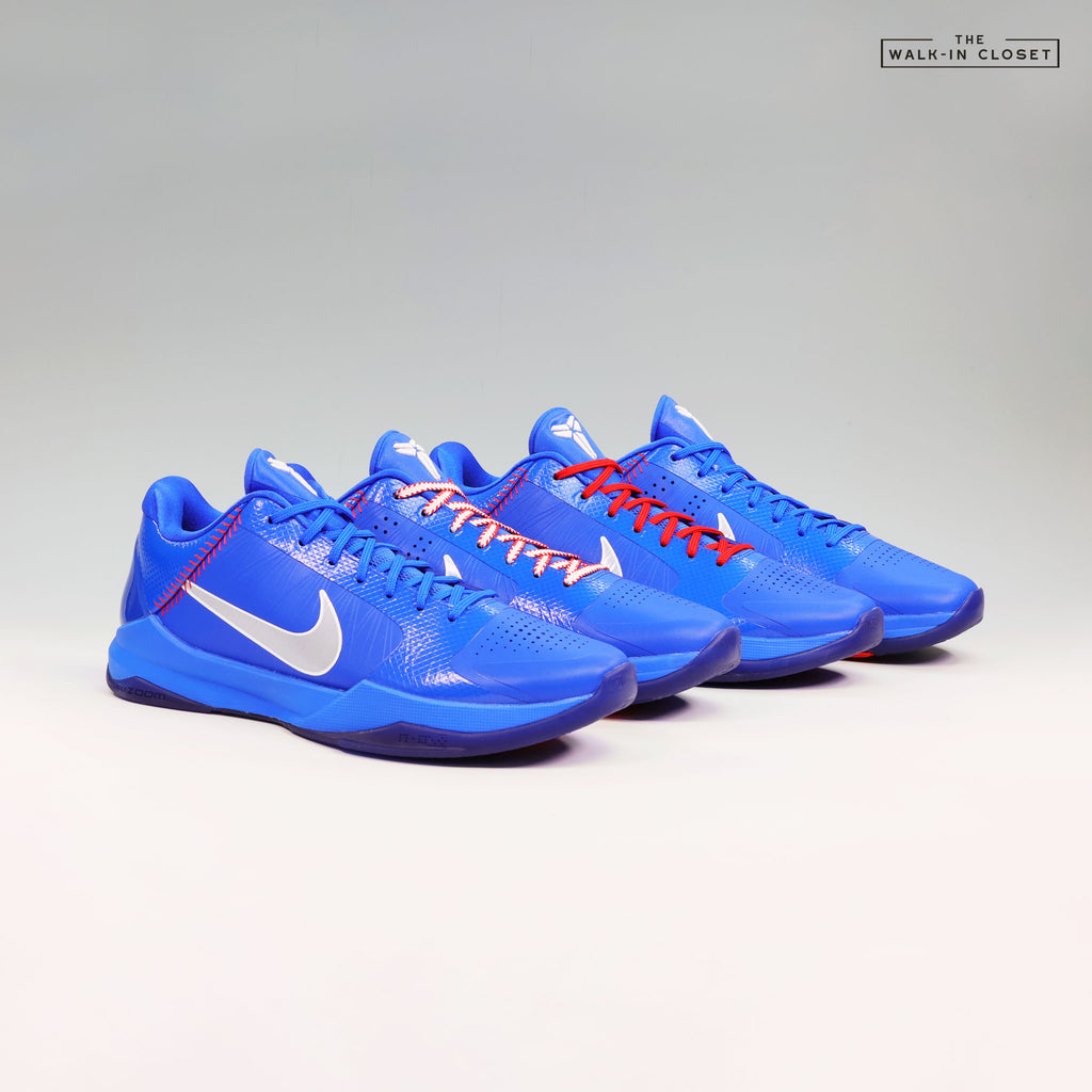 NIKE KOBE 5 PROTRO 'LOS ANGELES DODGERS' MENS SNEAKERS - IO6256-400