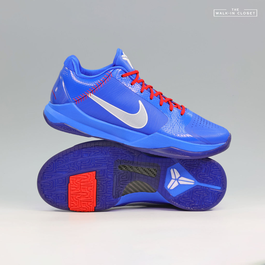 NIKE KOBE 5 PROTRO 'LOS ANGELES DODGERS' MENS SNEAKERS - IO6256-400