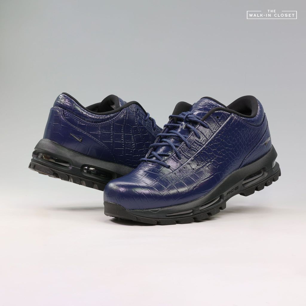 NIKE AIR MAX GOADOME LOW SP QS 'MIDNIGHT NAVY' CROC MENS BOOTS -  IV4517-400