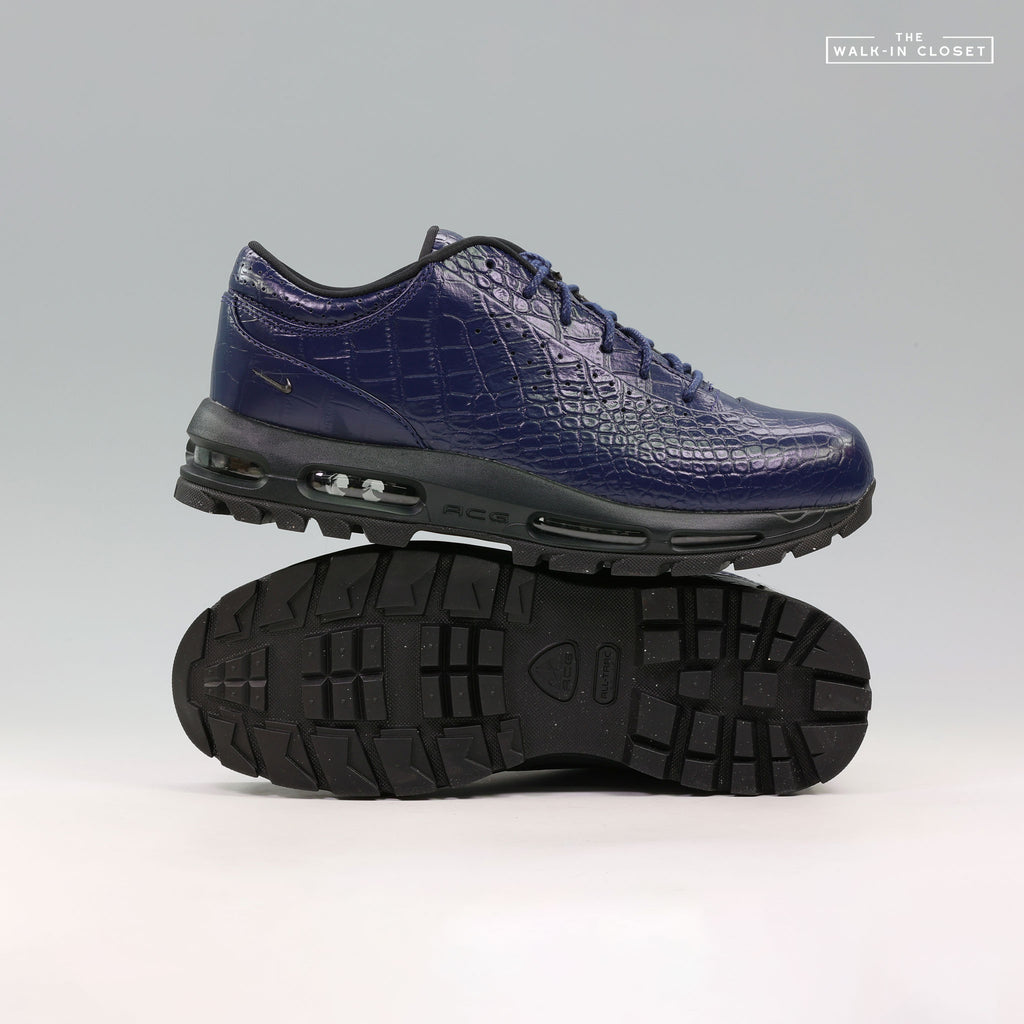 NIKE AIR MAX GOADOME LOW SP QS 'MIDNIGHT NAVY' CROC MENS BOOTS -  IV4517-400