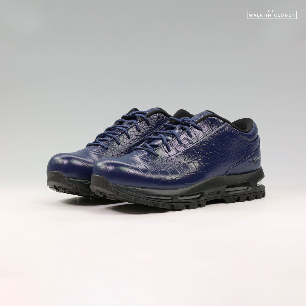 NIKE AIR MAX GOADOME LOW SP QS 'MIDNIGHT NAVY' CROC MENS BOOTS -  IV4517-400