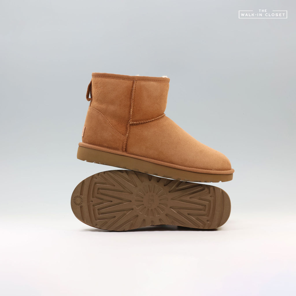 UGG WOMENS CLASSIC MINI II BOOT "CHESTNUT" - 1016222
