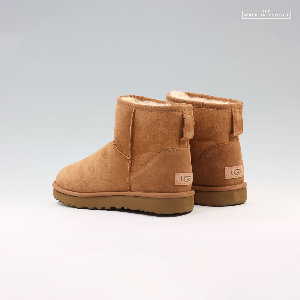 UGG WOMENS CLASSIC MINI II BOOT "CHESTNUT" - 1016222