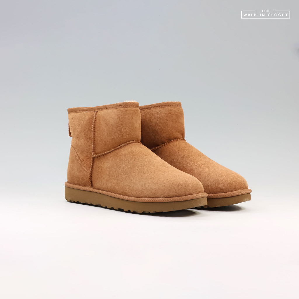 UGG WOMENS CLASSIC MINI II BOOT "CHESTNUT" - 1016222