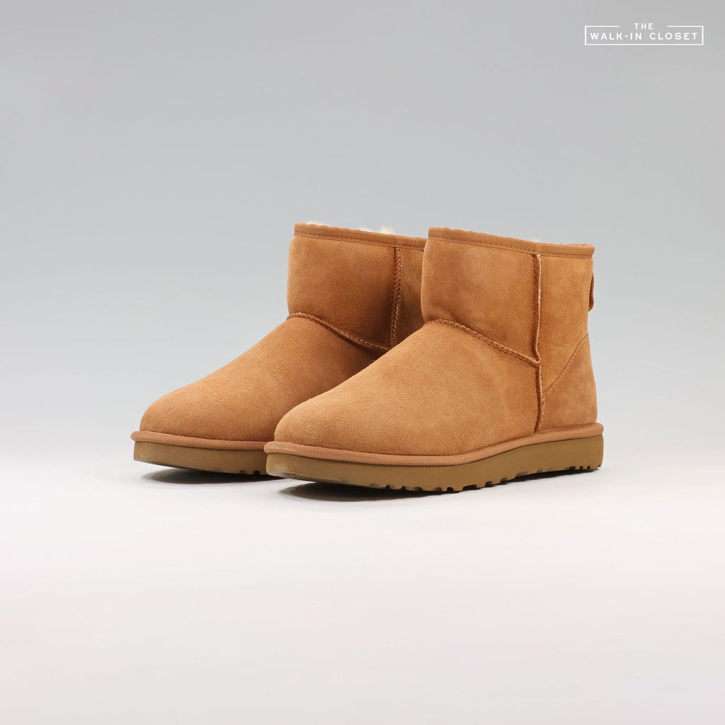 UGG WOMENS CLASSIC MINI II BOOT "CHESTNUT" - 1016222