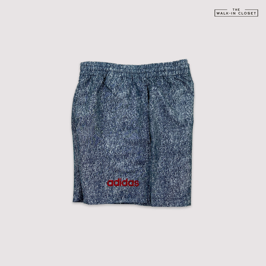 ADIDAS DENIM GRAPHIC MENS SHORTS - KB2804