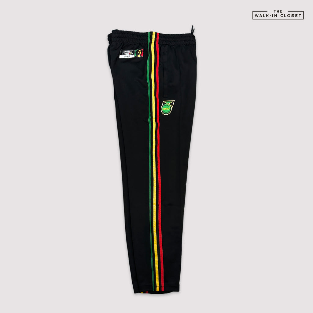 ADIDAS JAMAICA X BOB MARLEY ORIGINALS MENS TRACK PANTS - JY5226