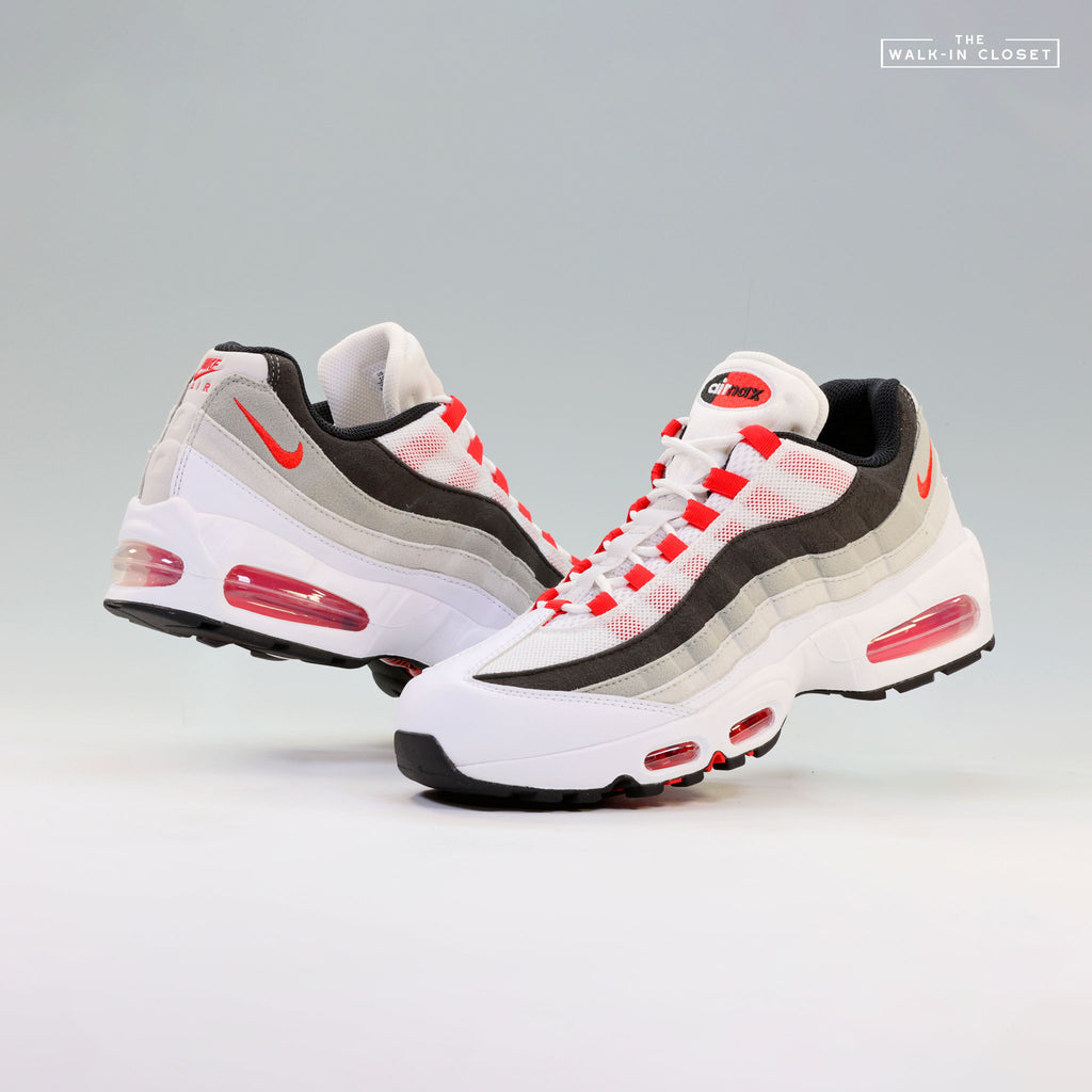 NIKE AIR MAX 95 BIG BUBBLE 'COMET RED' MENS SNEAKERS - IB7862-100