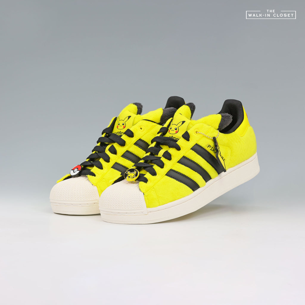 ADIDAS POKÉMON SUPERSTAR II 'PIKACHU' MENS SNEAKERS -  KI2858