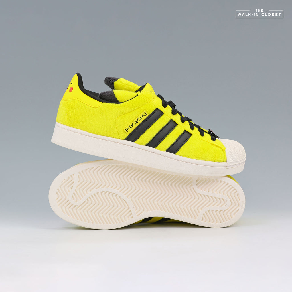 ADIDAS POKÉMON SUPERSTAR II 'PIKACHU' MENS SNEAKERS -  KI2858