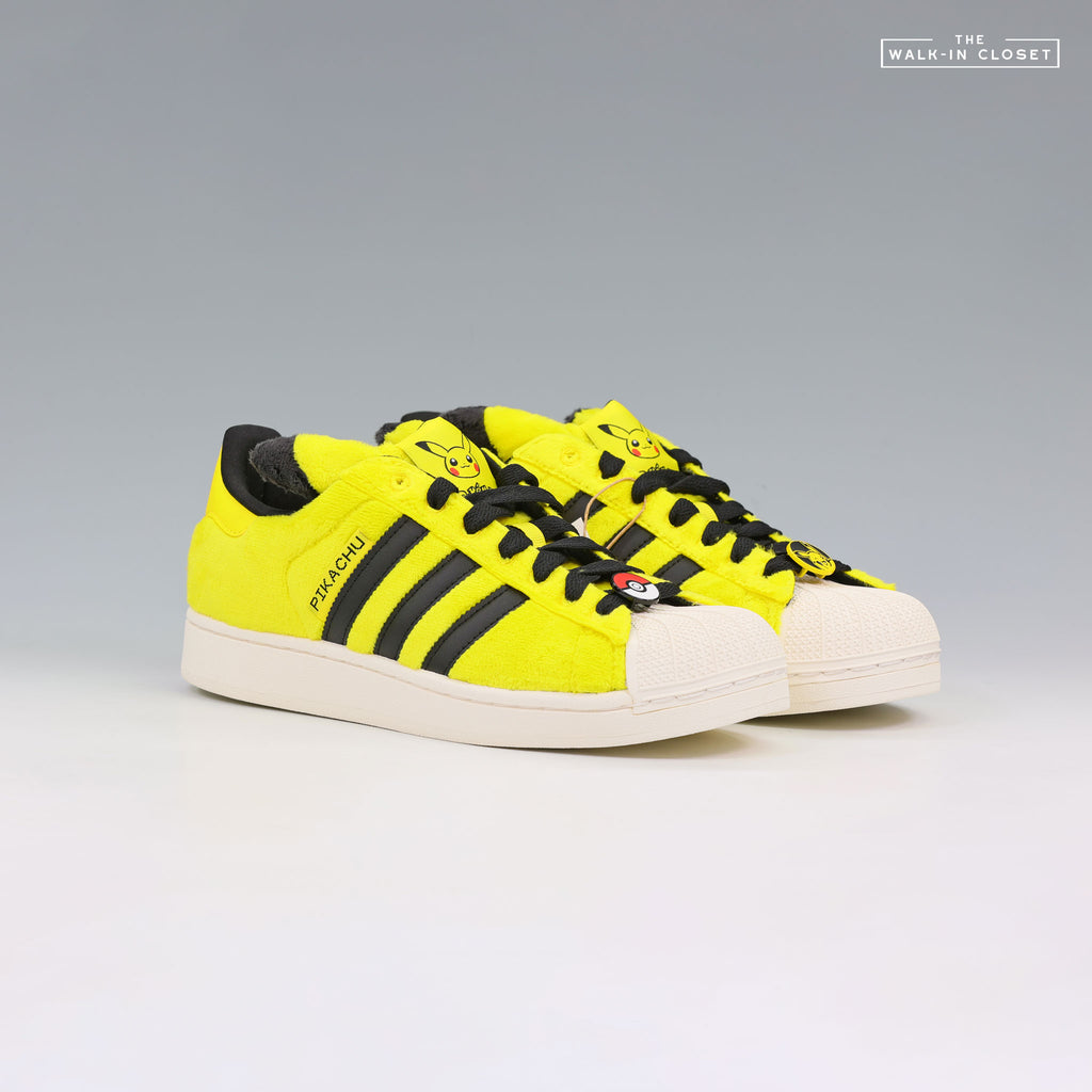 ADIDAS POKÉMON SUPERSTAR II 'PIKACHU' MENS SNEAKERS -  KI2858