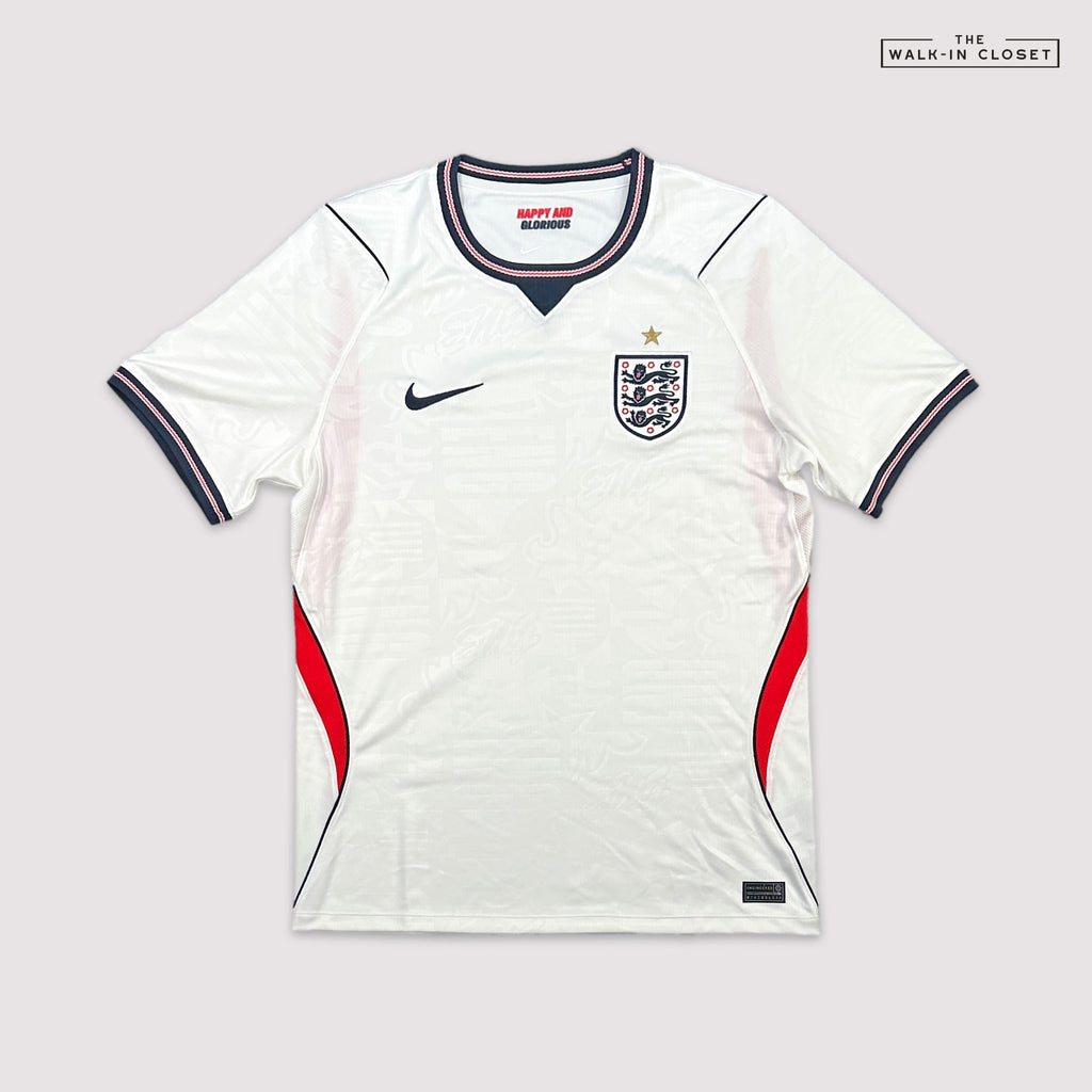 NIKE 'ENGLAND' STADIUM HOME MENS DRI-FIT SOCCER REPLICA JERSEY - IB5290-100