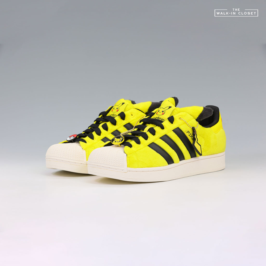 ADIDAS POKÉMON SUPERSTAR II 'PIKACHU' MENS SNEAKERS -  KI2858