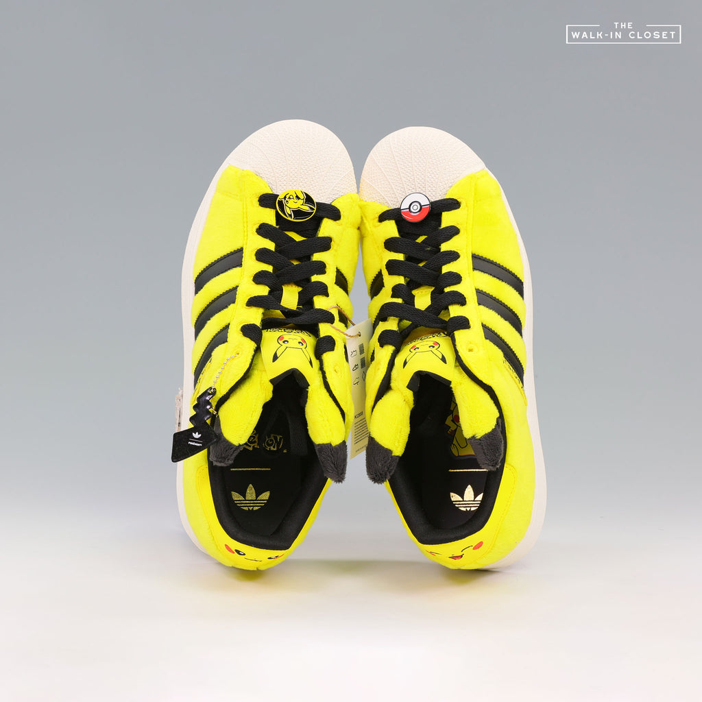 ADIDAS POKÉMON SUPERSTAR II 'PIKACHU' MENS SNEAKERS -  KI2858