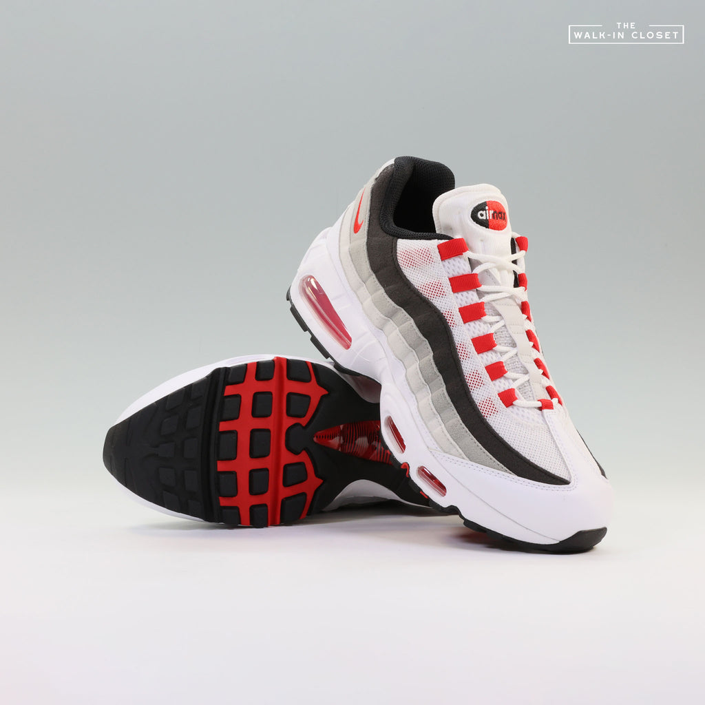 NIKE AIR MAX 95 BIG BUBBLE 'COMET RED' MENS SNEAKERS - IB7862-100