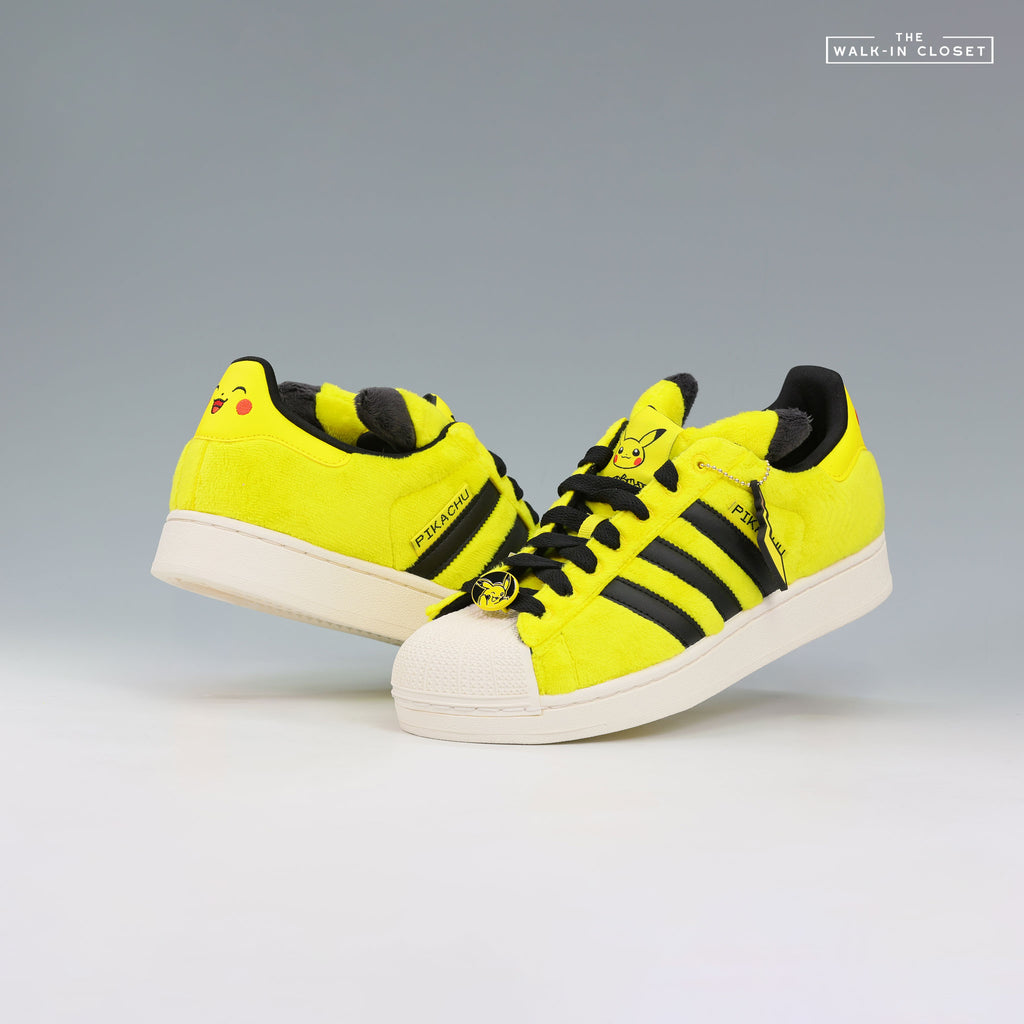 ADIDAS POKÉMON SUPERSTAR II 'PIKACHU' MENS SNEAKERS -  KI2858
