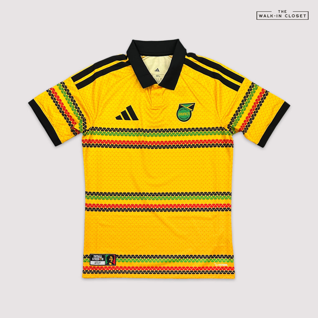 ADIDAS JAMAICA 2026 FIFA WORLD CUP X BOB MARLEY HOME JERSEY - KD0959