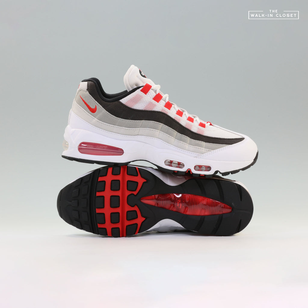 NIKE AIR MAX 95 BIG BUBBLE 'COMET RED' MENS SNEAKERS - IB7862-100