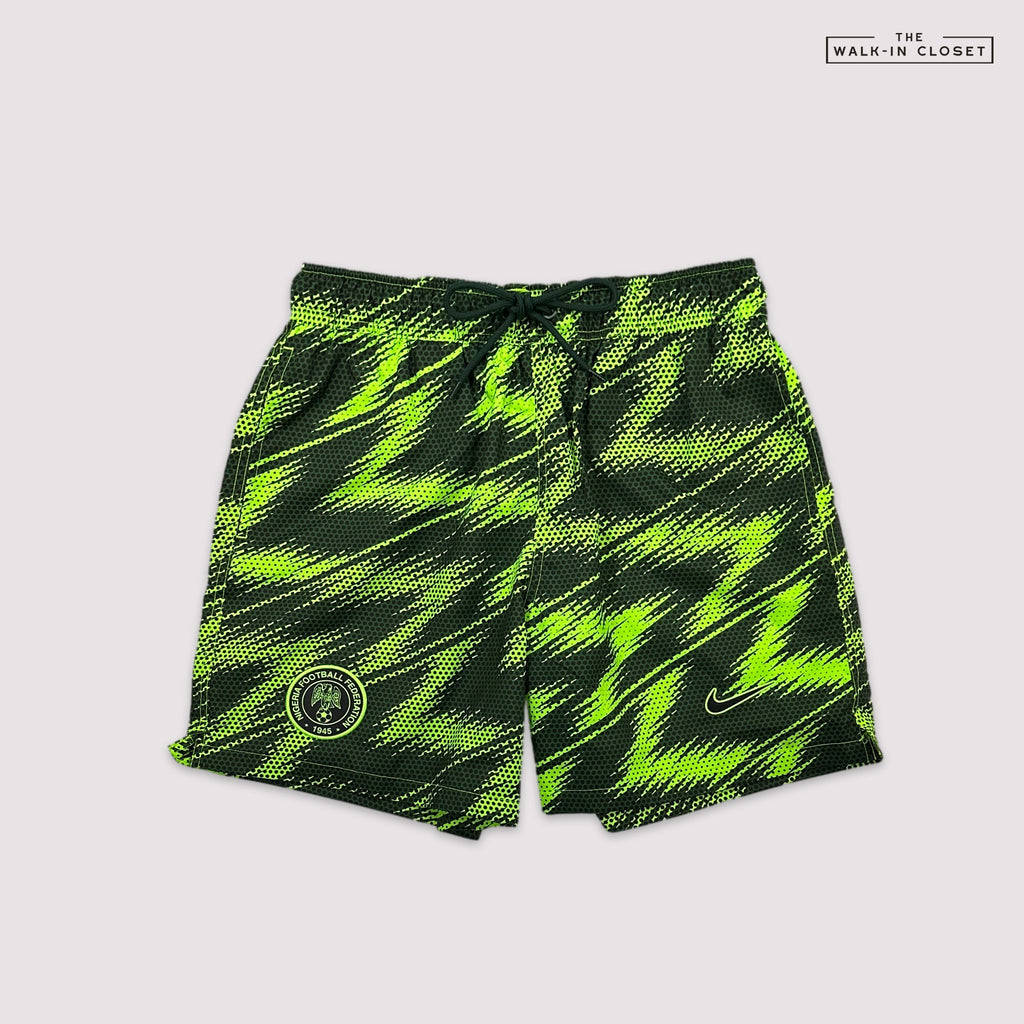 NIKE 'NIGERIA' CLUB MENS SOCCER FLOW SHORTS - IB6283-358