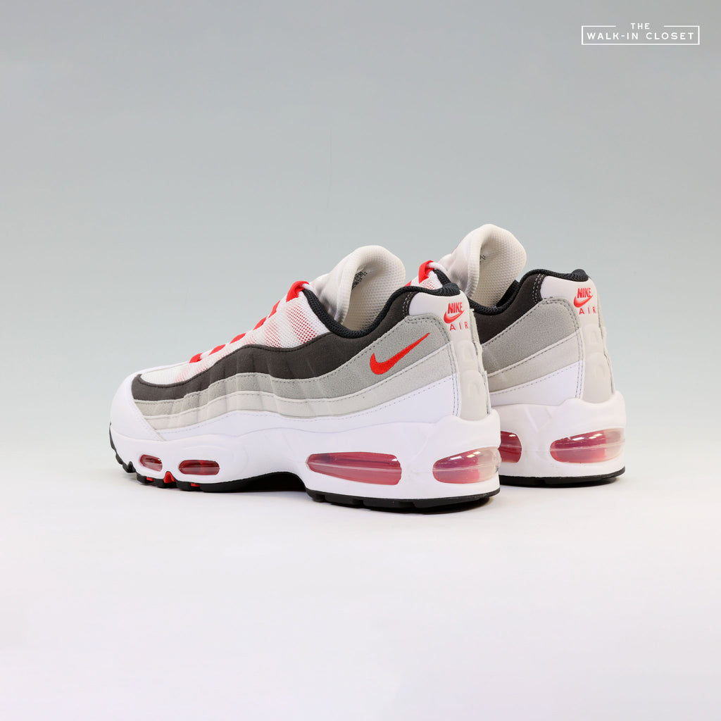 NIKE AIR MAX 95 BIG BUBBLE 'COMET RED' MENS SNEAKERS - IB7862-100
