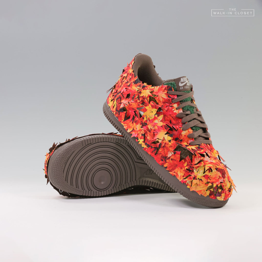 NIKE AIR FORCE 1 '07 LX "LEAF CAMO" MENS SNEAKERS - IM8062-368