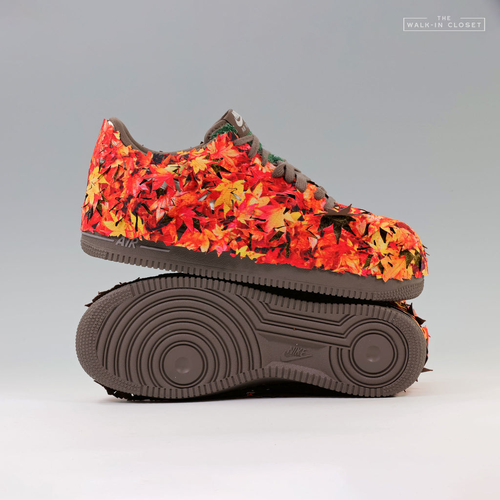 NIKE AIR FORCE 1 '07 LX "LEAF CAMO" MENS SNEAKERS - IM8062-368